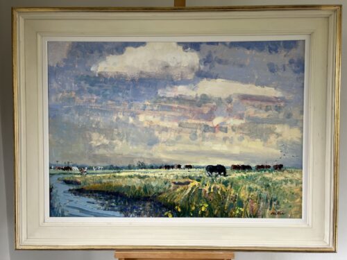 Geoffrey Chatten Banhams Horses Acle Marsh (2)