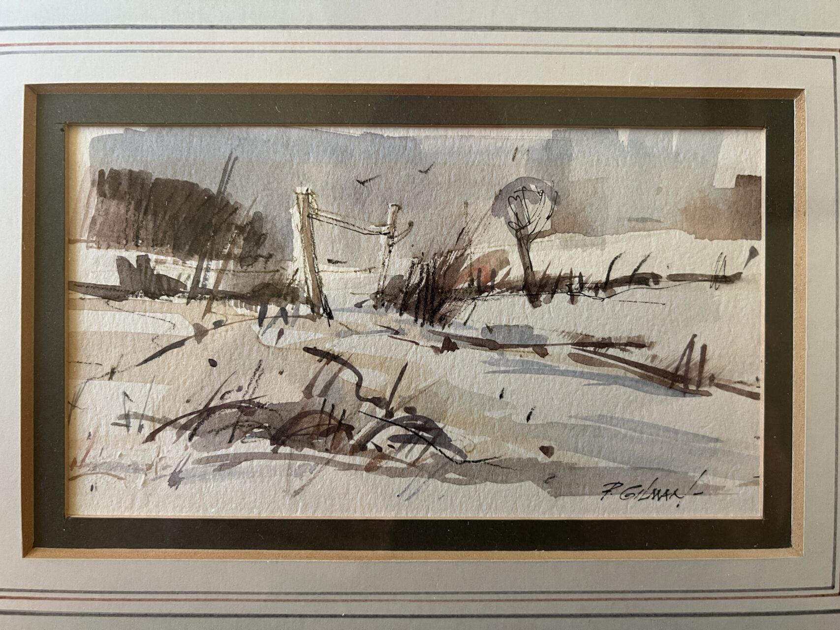 Peter Gilman Snow In Norfolk (3)