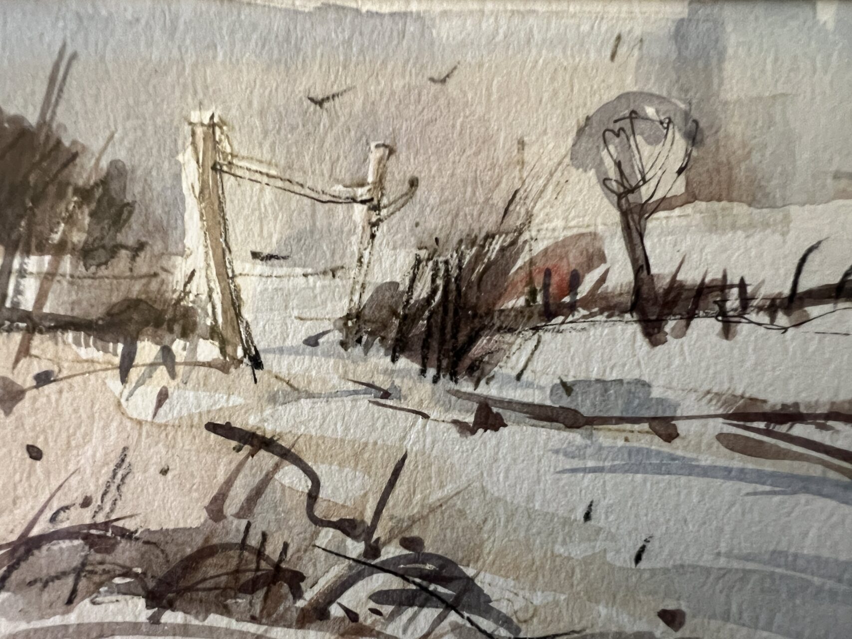 Peter Gilman Snow In Norfolk (4)